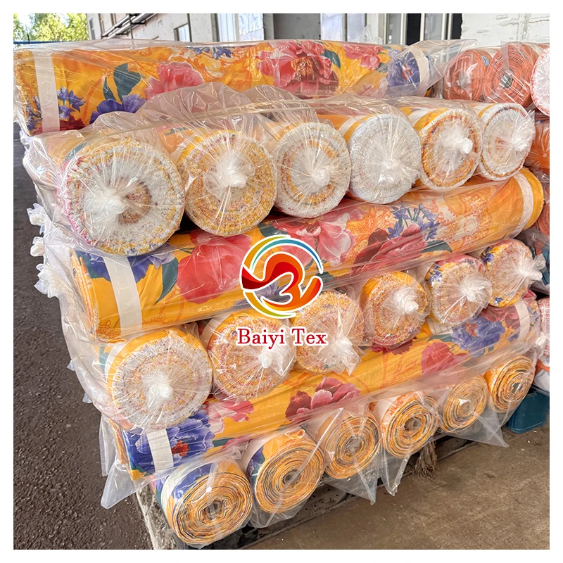 fabric for bed sheet flower design bed sheet fabric twill disperse print Dubai Market