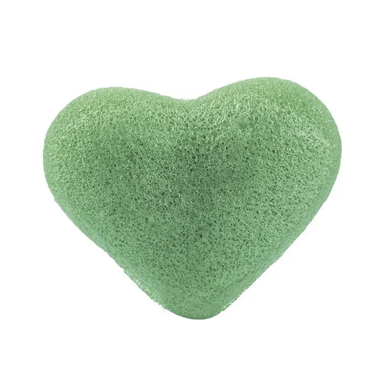  Дешевая губка для лица Puresol Konjac сердечки