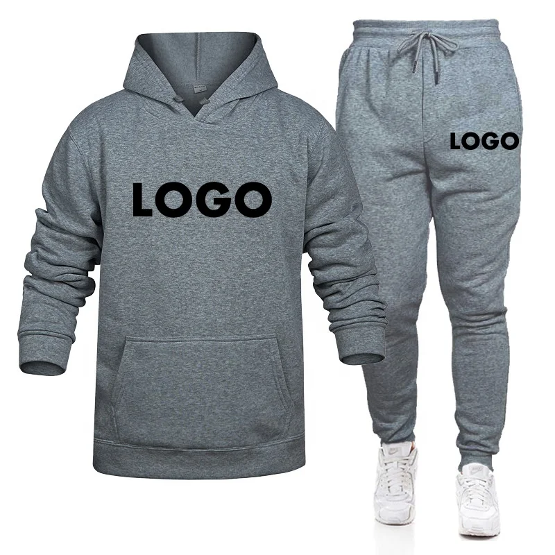 
Size S-XXXL Wholesale Unisex Hoodies Set Logo Custom Private Label Plain Athletic Couple Unisex Fashion Pullover Hoodie 