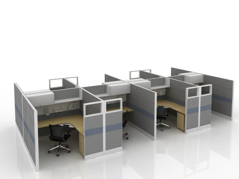 LCN Contemporary Office Furniture Good Price Cubicle Partitions for Hall Hotel School Office Building