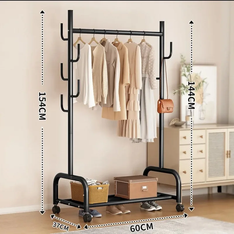 Hot-selling Innovative Home Organization Products Customized Design Nordic Innovative Product Living Room Equipment Cloth Rack