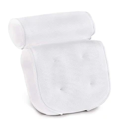 Wholesale Non-slip 3d Mesh Spa Bath Pillow Luxury Bathtub Pillow