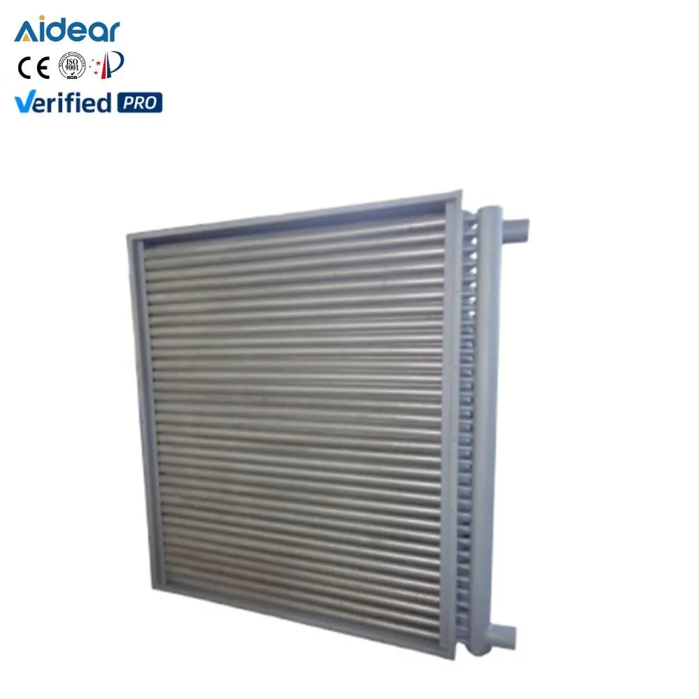 Aidear Factory Made heat exchanger for vacuum distillation finned tube welded heat exchanger