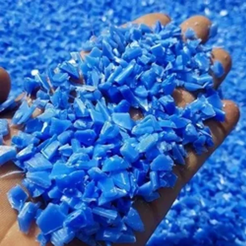Regrind HDPE mix color Injection plastic scrap Polyester low density polyethylene stronger intermolecular forces bottles plastic