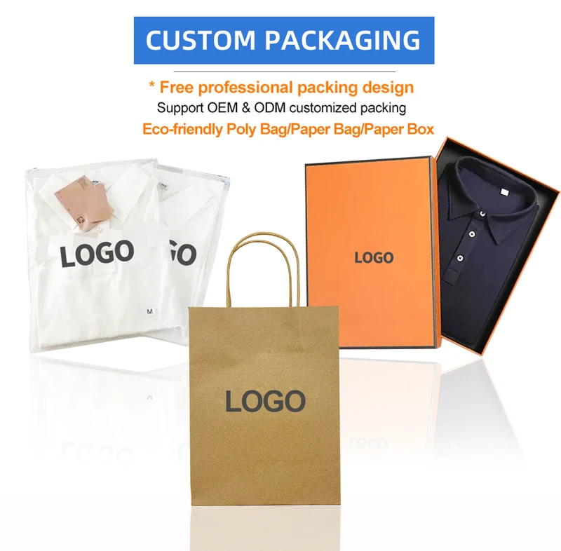 [Free Sample] OEM/ODM Men POLO Shirts Sweater Custom Logo Men Summer Knit Cotton POLO Shirts