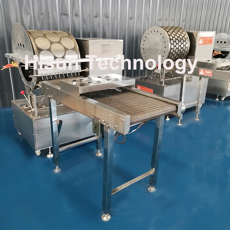 commercial crepe maker pancake machine  injera  lumpia popia spring roll wrapper machine