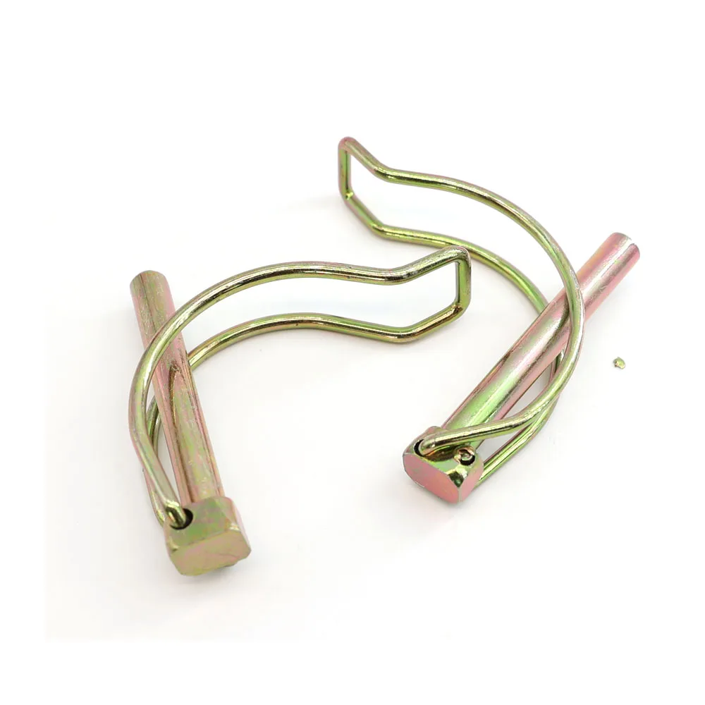 Factory Safety lynch Pipe Retaining Linch Pin Zinc-Plated Square Round Wire Lock Pin