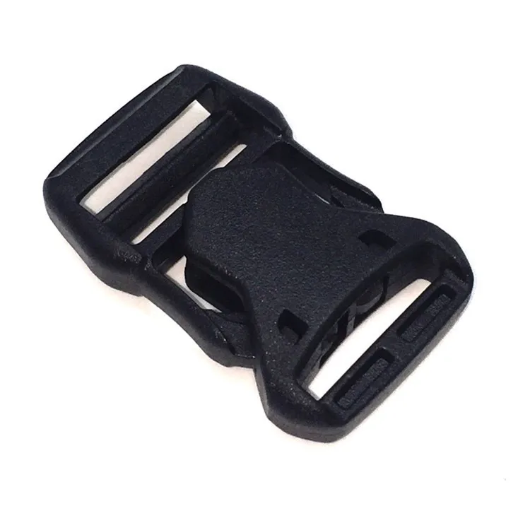 School Bag Accessories Parts Adjustable POM Plastic Quick Side Release Backpack Buckle Clip