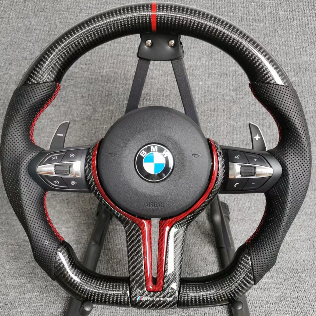 
 Совершенно новый оригинальный руль BMW из углеродного волокна с подушкой безопасности подходит для большинства BMW F30  