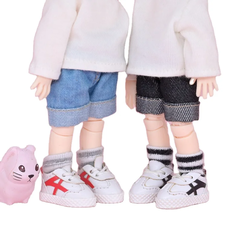 Hot Sale Ob11 Doll Shoes Accessories Gift Customized Doll Clothes Shoes Accessories For Bjd Blythe 1/12 Doll High Quality Shoes