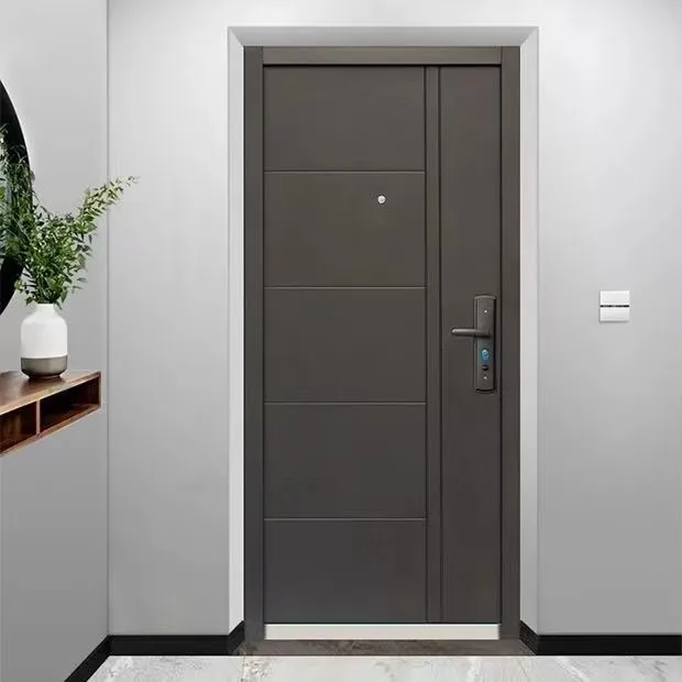 Steel security door for family house Steel Turkish armored front door Stainless steel security door