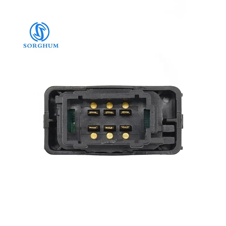 Sorghum 6490.E2 6554.QK 6554.QP Auto Electric Power Window Lifter Switch For Peugeot 207 SW VAN 2006 2014 For Citroen C3 Picasso