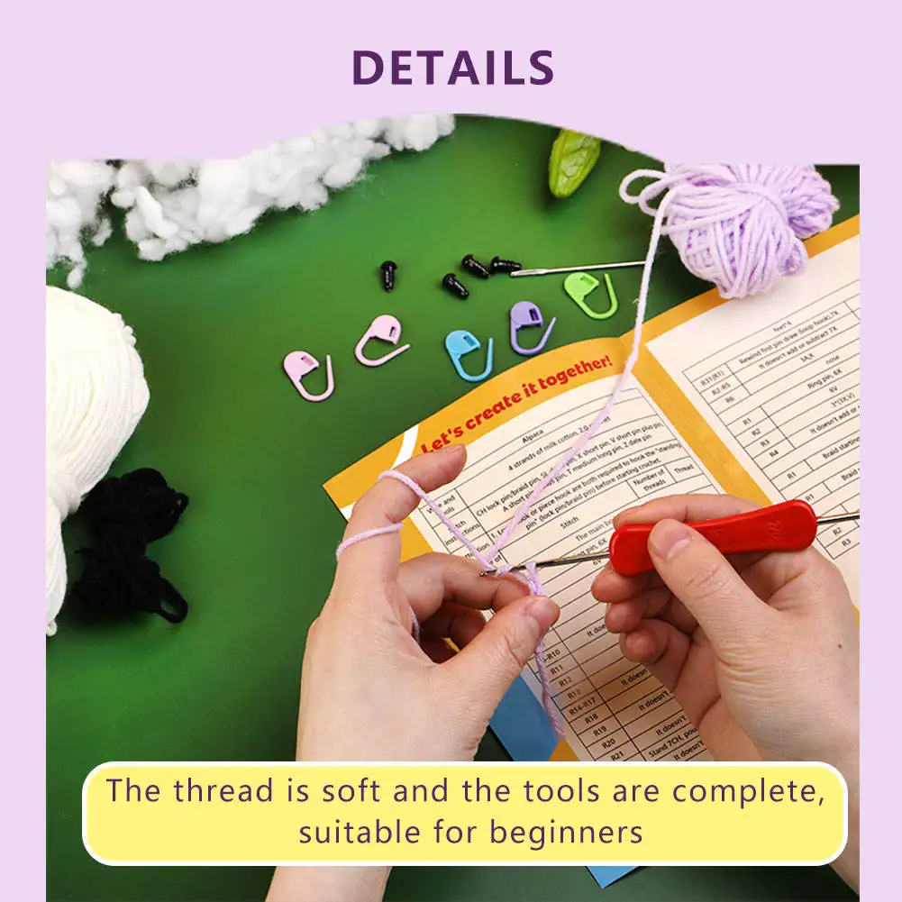 Animal New Design crochet kit diy crochet animal kit crochet set for beginners