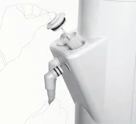 AM-398 Trolley Floor Type Foldaway Dental Unit with LED Lamp Suction Filter and Pneumatic Foot Switch Air Pressure