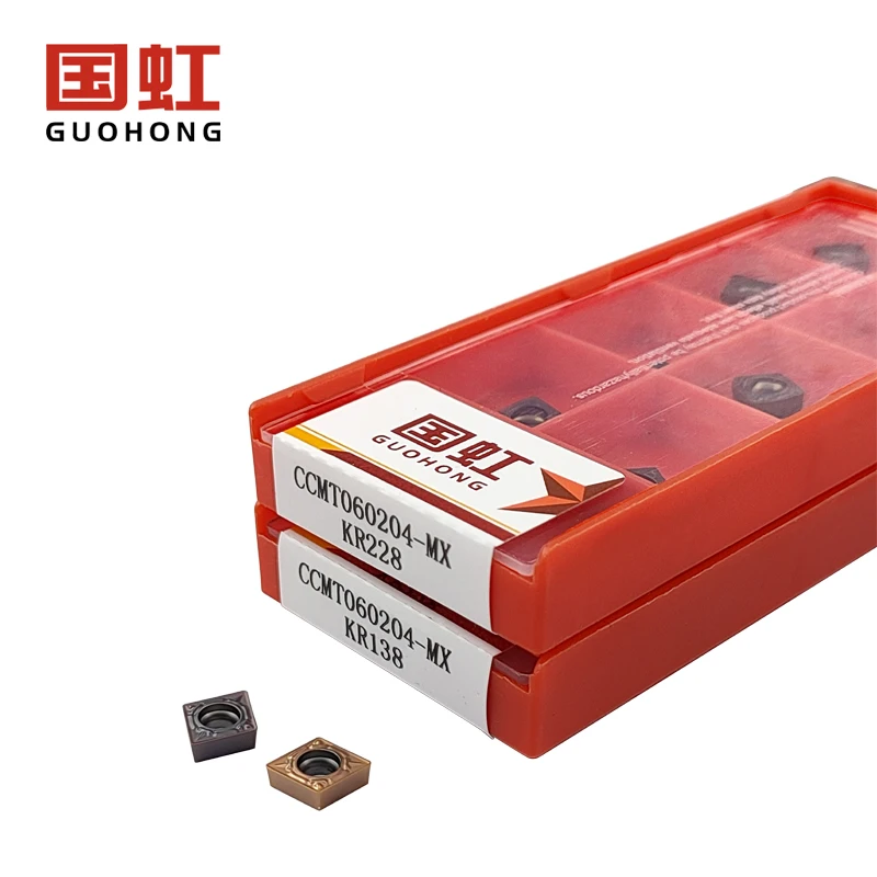 CCMT060204-MX KR138/K228 твердосплавная вставка внутренний резак CNC вставка токарный станок Too NC внутреннее отверстие вращение лезвия