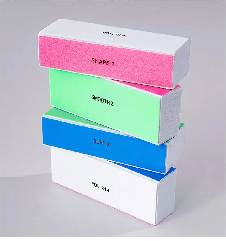 Professional Hot Sale Grit Nail Buffer Block Bulk Buffing Blocks For Salon Block Sanding Buffer