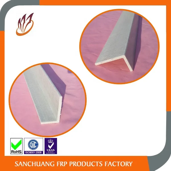 Фабрика питания пластиковые прессованные стекловолокна угол frp L форма угол