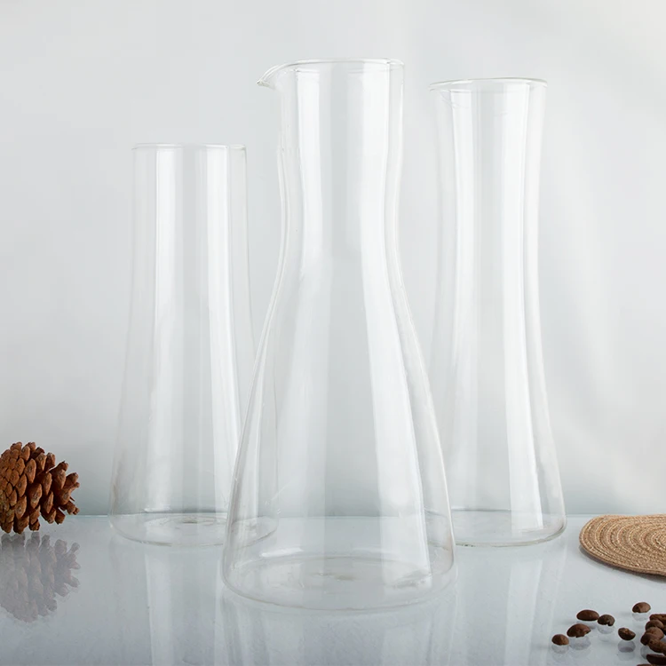 2023 new design carafes 1 liter double walled wine carafe vin