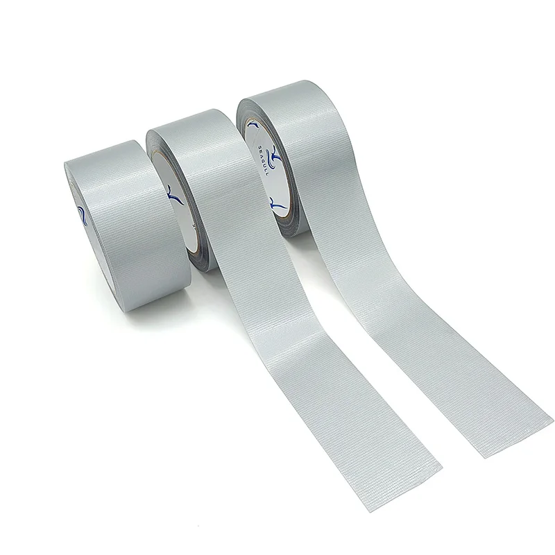 Wholesale Silver Carton Sealing Duct Tape Cloth Duct Adhesive Tape Colored Custom 50mm Duct Tape