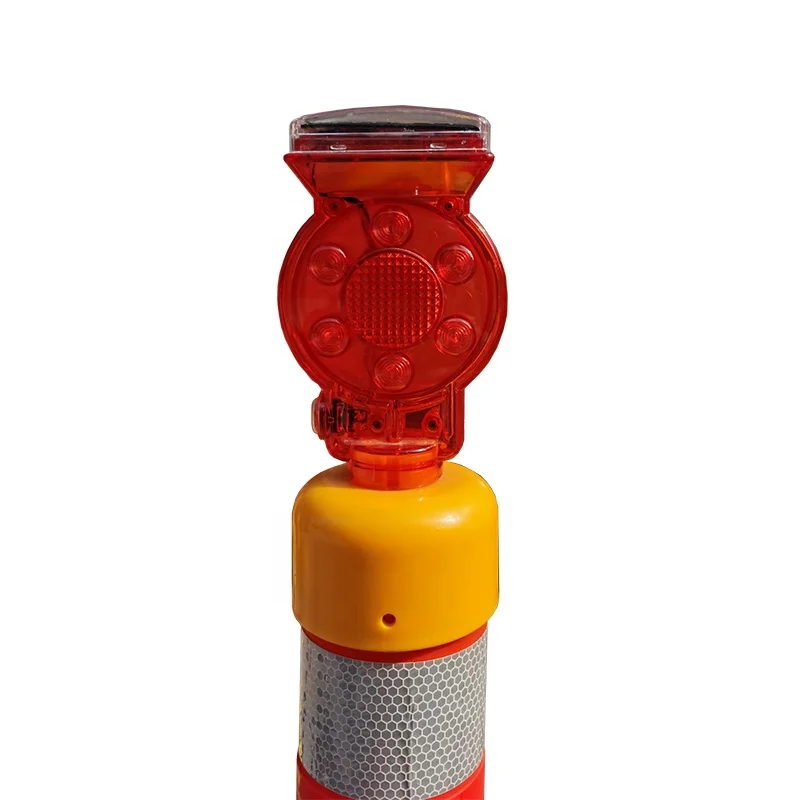 Solar Warning Light Solar Warning Post Light Post Barricade Light
