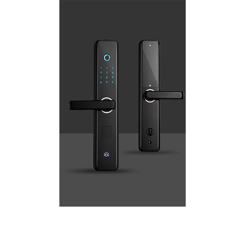 electronic card fingerprint smart european cylinder pad outdoor touchscreen lock