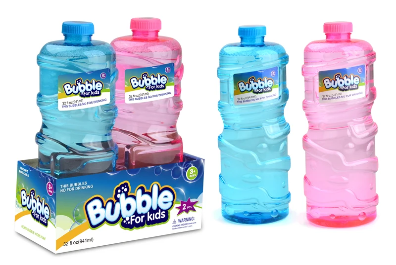 12 Pack 4OZ Refill Bubble Blowing Solution Bottles for Bubble Toys