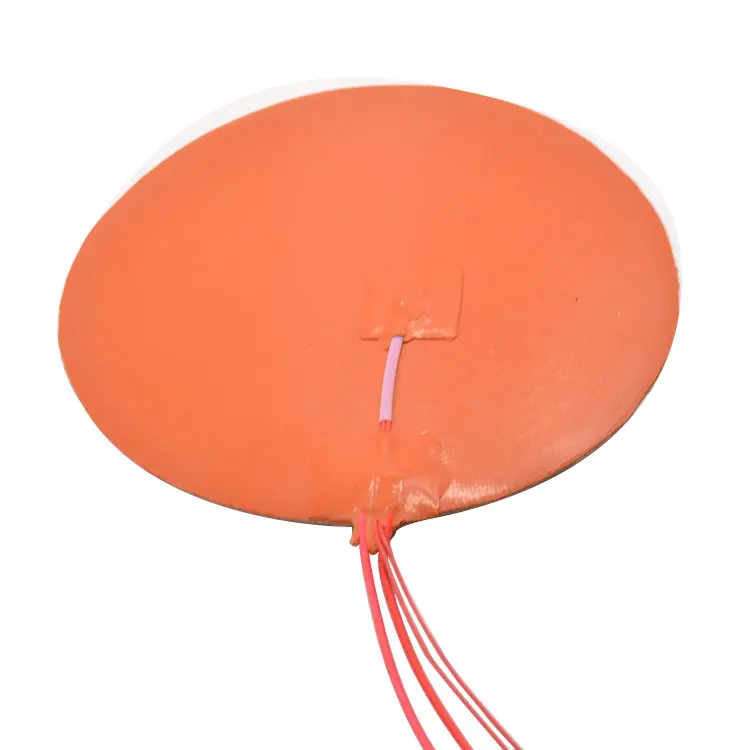 Silicone heating pad heater 350mm-400mm  for 3d printer circular heat bed