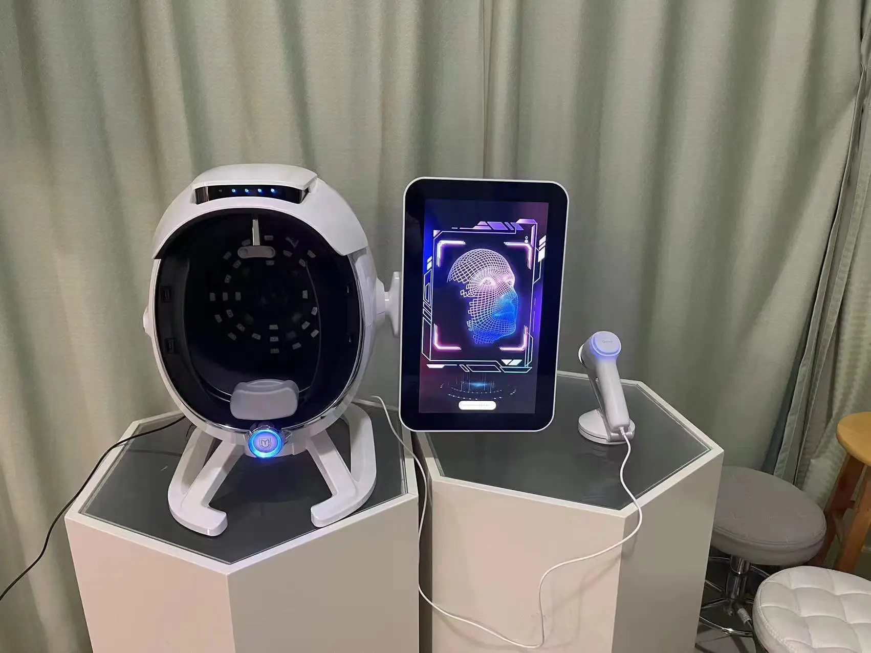 Cloud Storage Skin Management System Skin Analyzer Spectrophotometer 3d Skin Diagnosis System