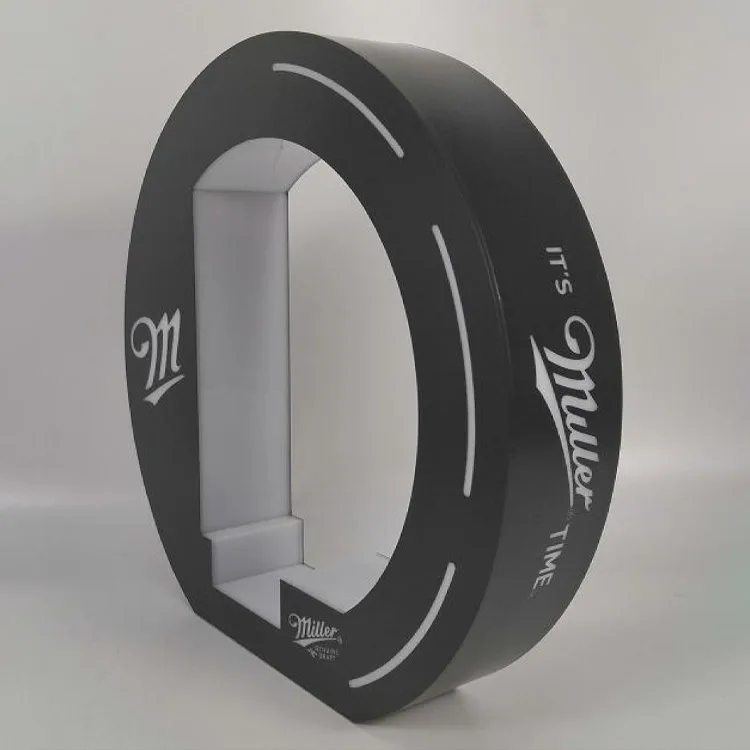 Factory Custom Led Acrylic Base Bar Nightclub Decorative Wine Bottle Presenter Display Rack For Display