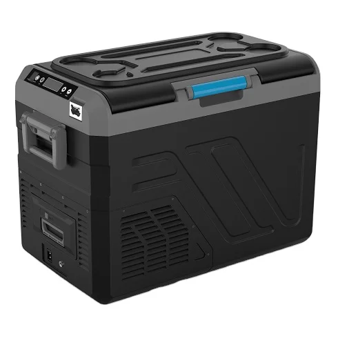 China wholesale 32L single cooling portable car fridge camp refrigerated compressor 12 volt freezer box car camping fridge