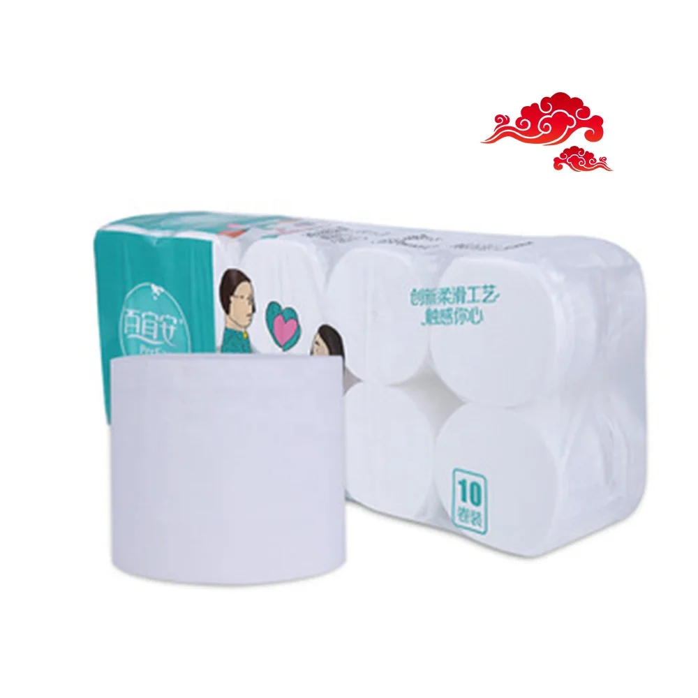 Factory Price FSC Private Label Best Biodegradable 3ply Bamboo Toilet Paper