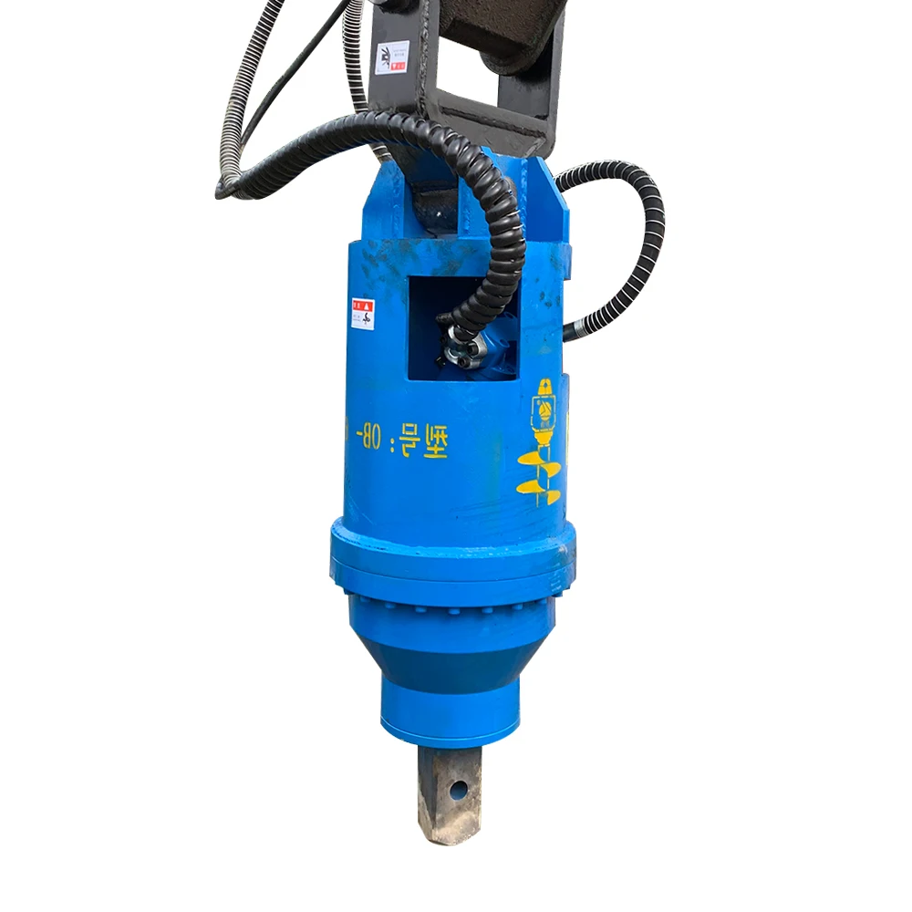 convenient for on-site transportation hydraulic excavator rock drill easy disassemble rock drill