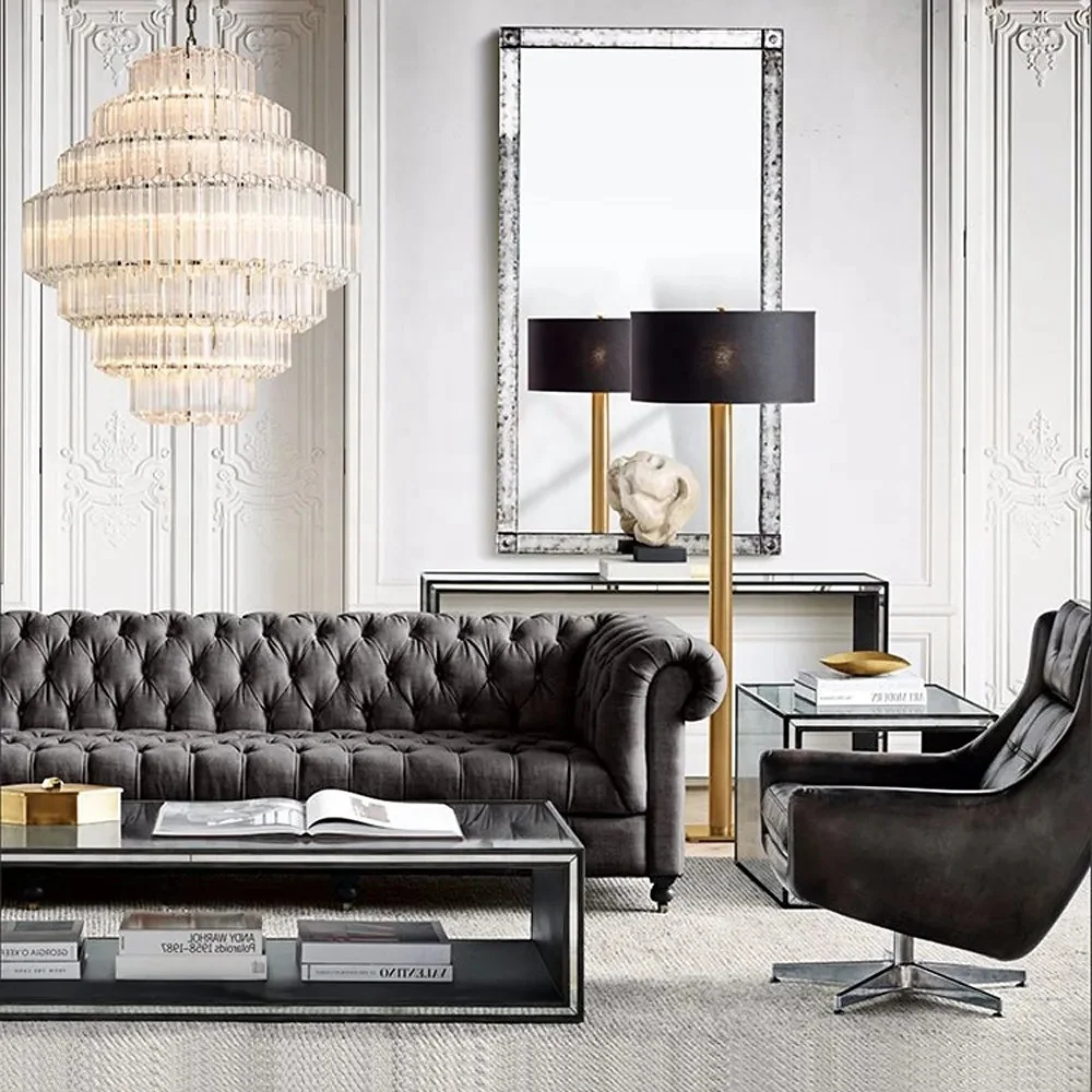 chandelier modern luxury large chandeliers round plum blossom flower tube crystal glass chandelier for wedding villa home light