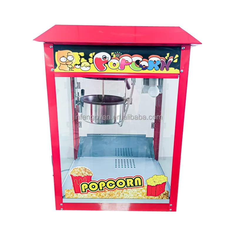 high quality pink popcorn machine electric popcorn machine with two pots