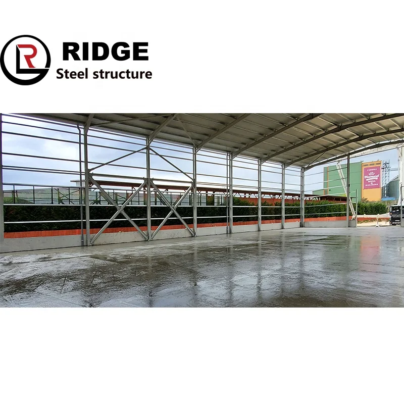 Pre Made Q355 H Steel Roof I Beams Design Easy Fabricated Workshop Galvanized Material