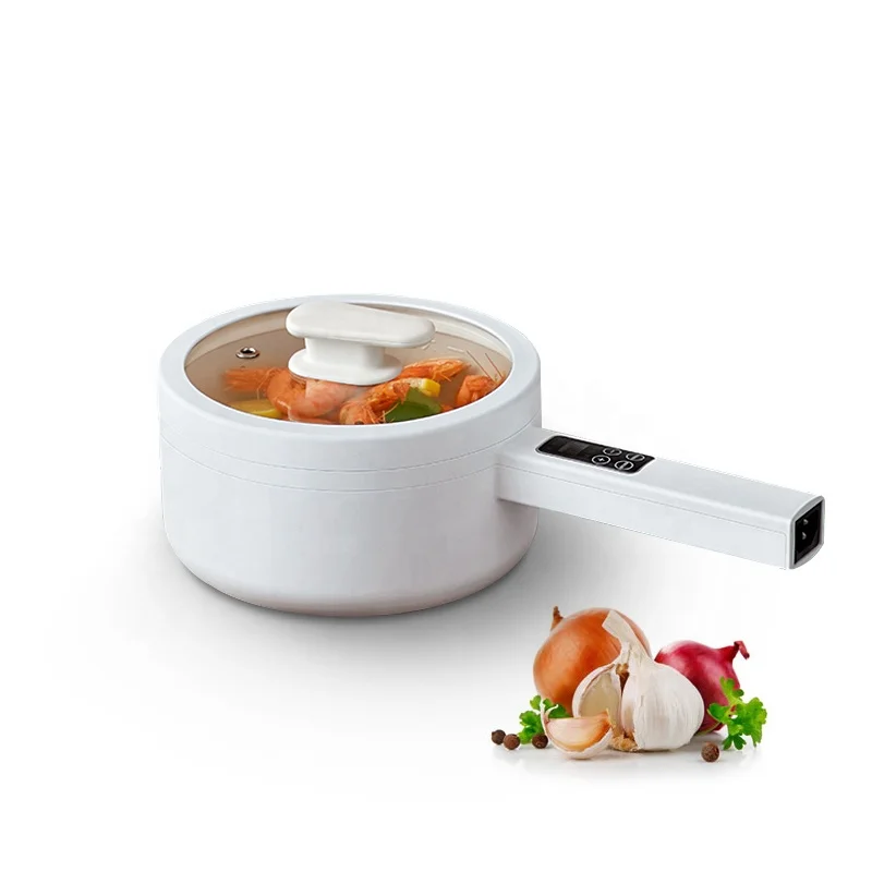 Многофункциональная портативная Нелипкая Интеллектуальная электрическая сковорода для приготовления супа, электрическая сковорода