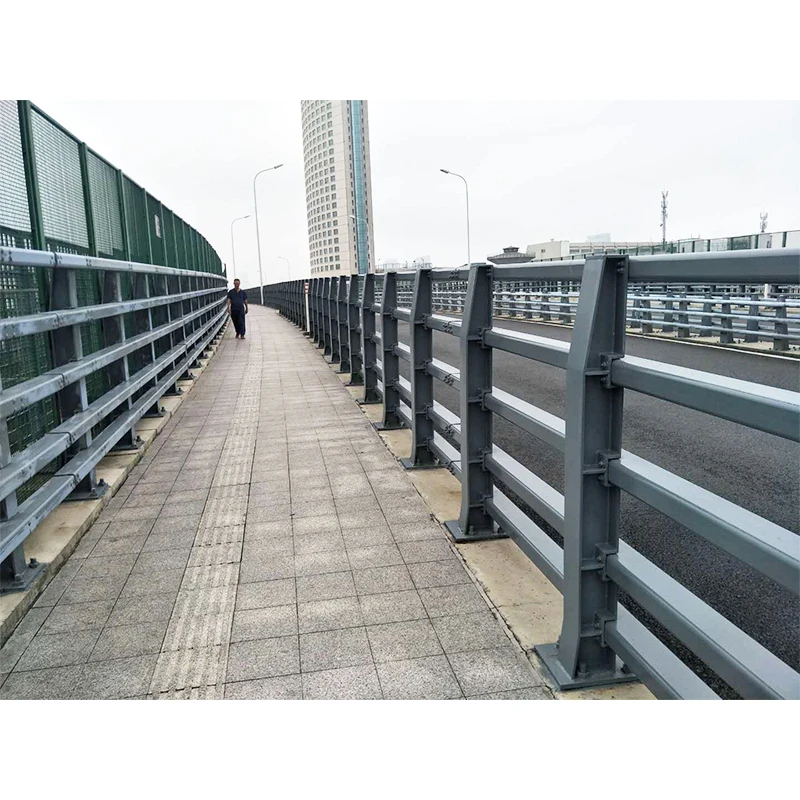 Антикоррозийный стальной мост по заводской цене, оцинкованный дорожный барьер для наружного использования для перил моста