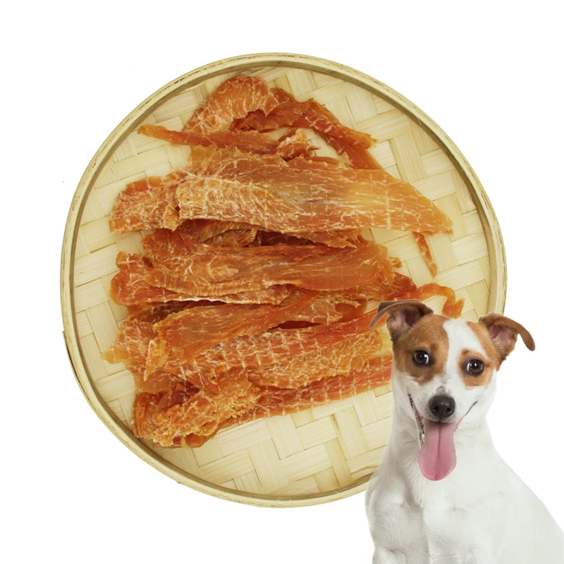 Natural Dog Treats Sliced Chicken Dry Pet Food Dog Snack Handmade Dried Chicken Meat dog treat cat snacks pet food dry meat