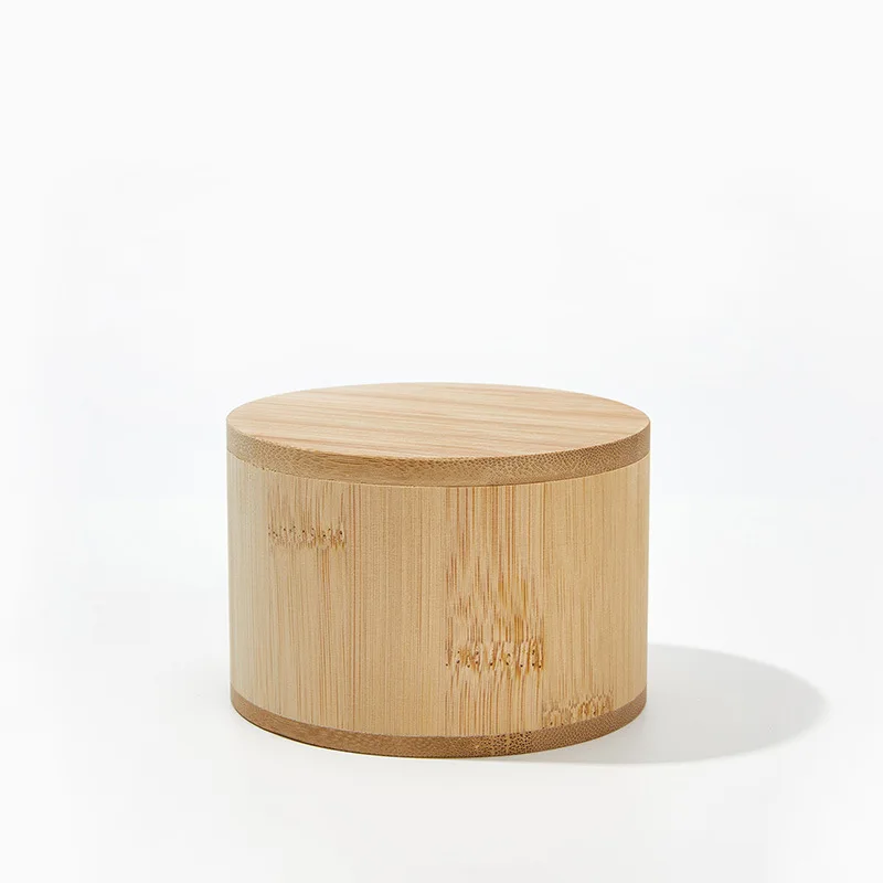 SEASONING CANS  salt box bamboo wooden seasoning box storage wood box spices