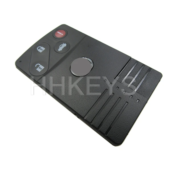 Good quality 3+1 button remote control smart card key case shell with key blade fit for Mazda 3 5 6 CX-7 CX-9 car