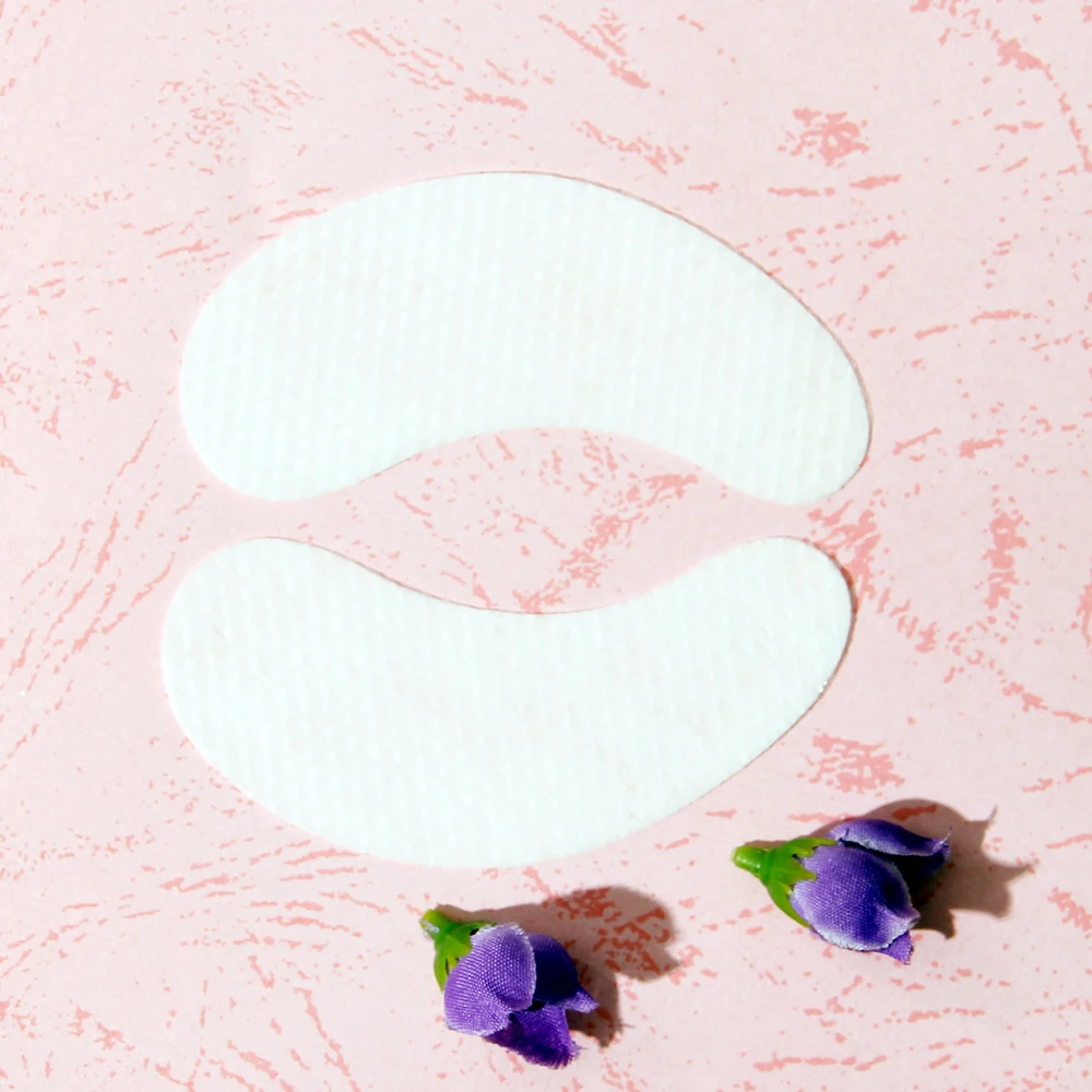 Sain LZ Customized Lint Free Eyelash Extension Under Eye Gel Pads OEM ODM Private label hydrogel lint free Eyelash pads