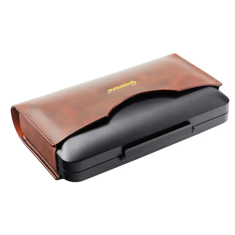 Chinese design cigar humidor accessories Capacity 10 CT cigars travel humidor