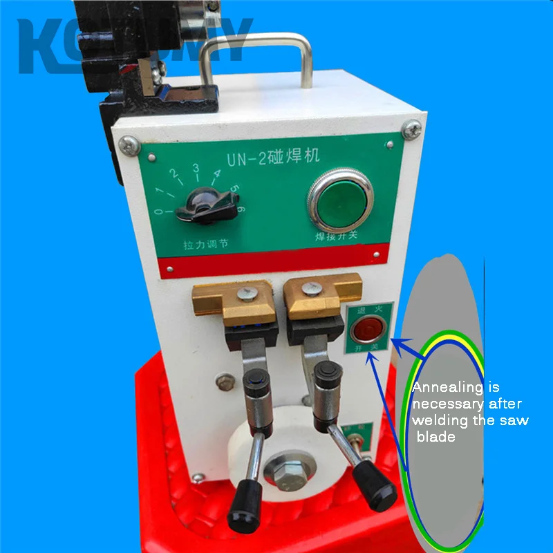 2KW 220V  Electric Welder Portable  Small Saw Blade Butt Welder Saw Blade Band Saw Blade Welding Machine Touch Welding