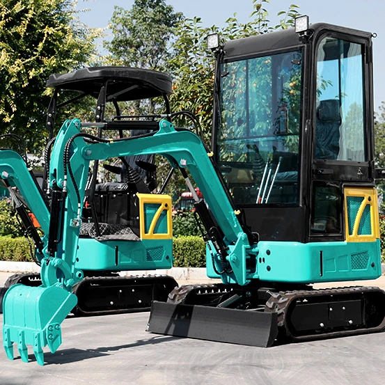 track roller excavator link mini excavators Trade excavator with trailer