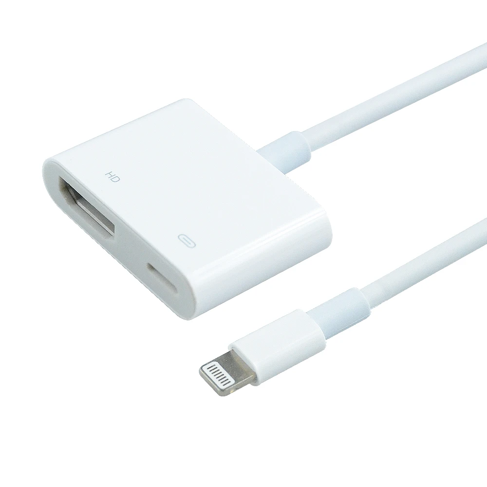 Для iPhone Lightning для HD 4K видео цифровой AV