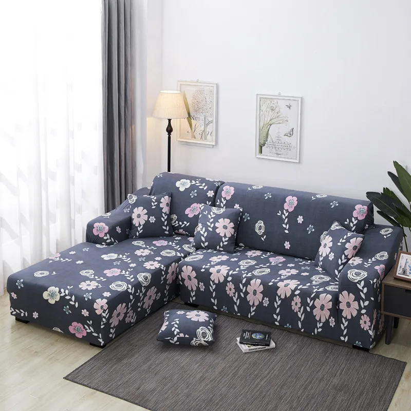 YRYIE Furniture Protector Corner Cover Textile Fabric Anti Slip Home Sofa Cover