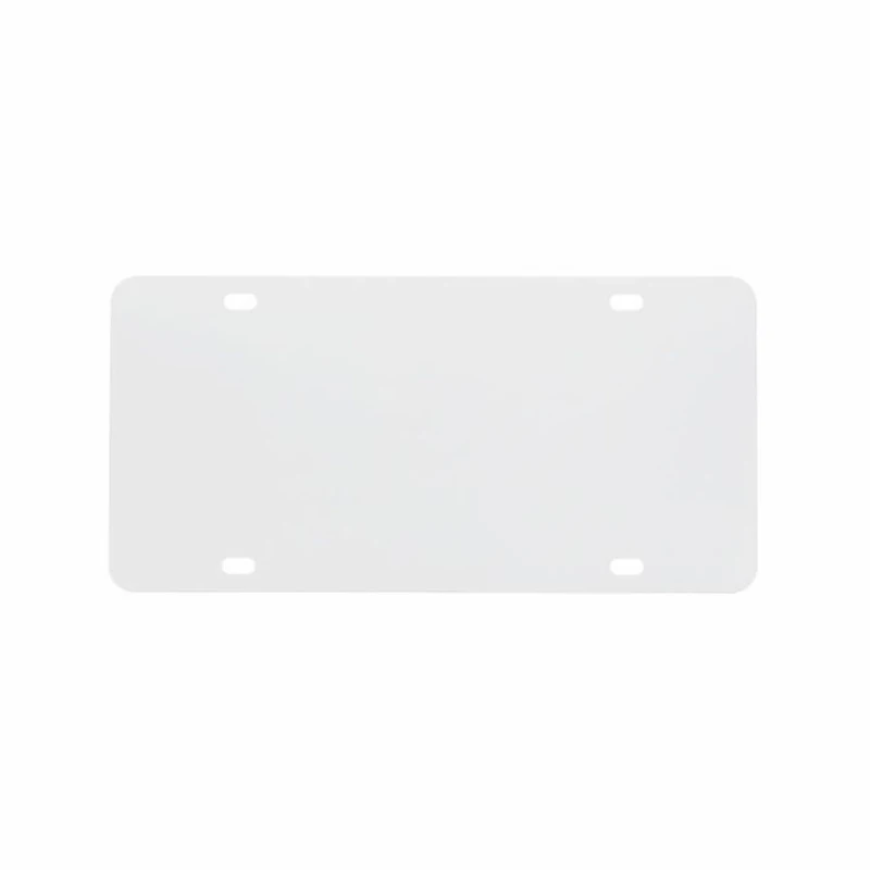 Hot Selling Personalized Sublimation Blank Aluminum Car Tag  Heat transfer metal License Plate