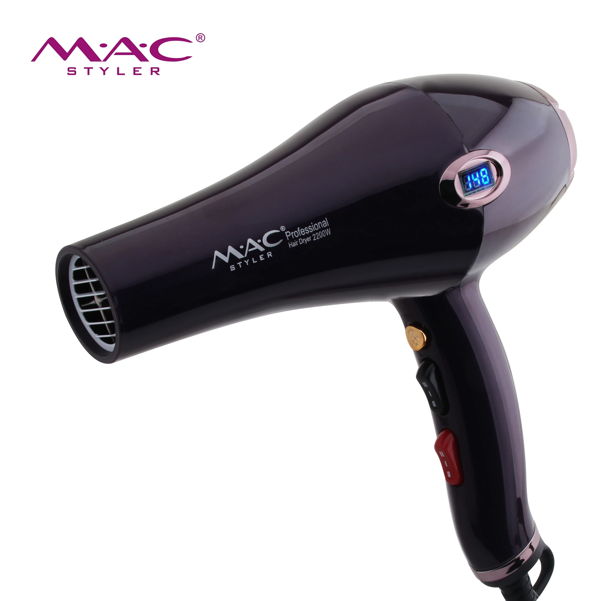 Good Saling Professional Salon Hair Blower 2500W Powerful Heat & Cold New Household Best Custom Hair Dryer