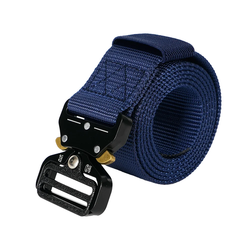 Hot Selling Hunting  Combat  Belt  With Quick Release Alloy Buckle Nylon Tactical Belt