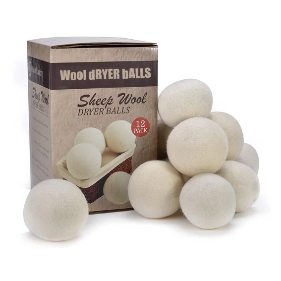 Best Selling Products 2023 New Trending Amazon in USA Amazon private label Organic Wool Dryer Balls for Laundry Washing Machine